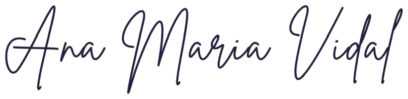 Assinatura de Ana Maria Vidal