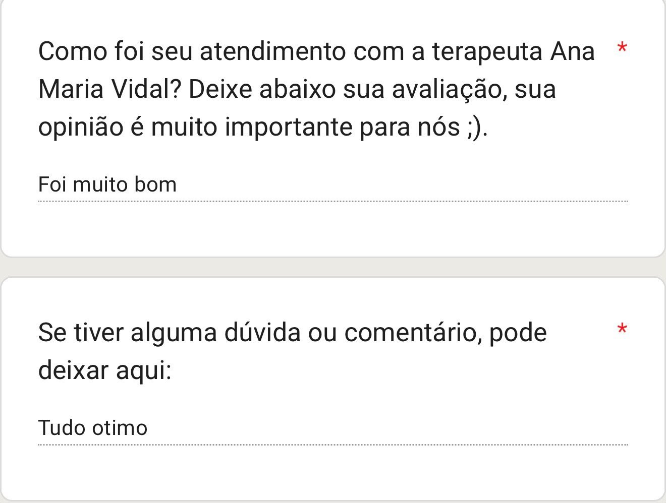 Depoimento de paciente sobre a terapia 7Healings